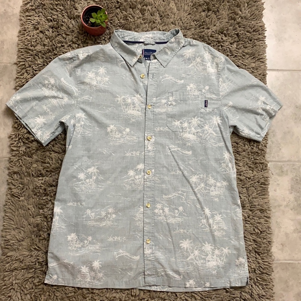 Jack O’Neill paisley shirt sleeve button down - Picture 2 of 10